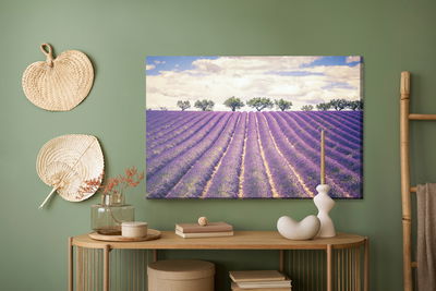 Ljuddämpande tavla - Lavender field