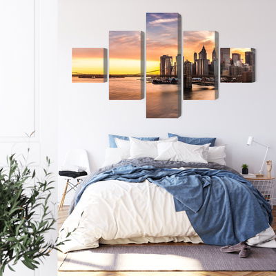 Ljuddämpande tavla - Panorama of the brooklyn