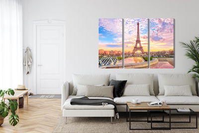 Ljuddämpande tavla - Eiffel tower in Paris