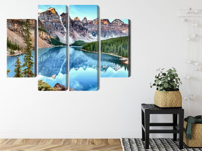 Ljuddämpande tavla - Moraine Lake in banff