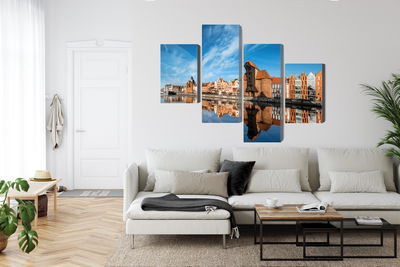 Ljuddämpande tavla - Panorama of gdansk