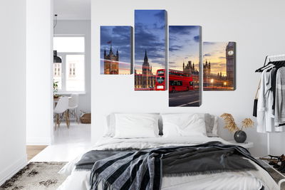 Ljuddämpande tavla - Panorama of westminster