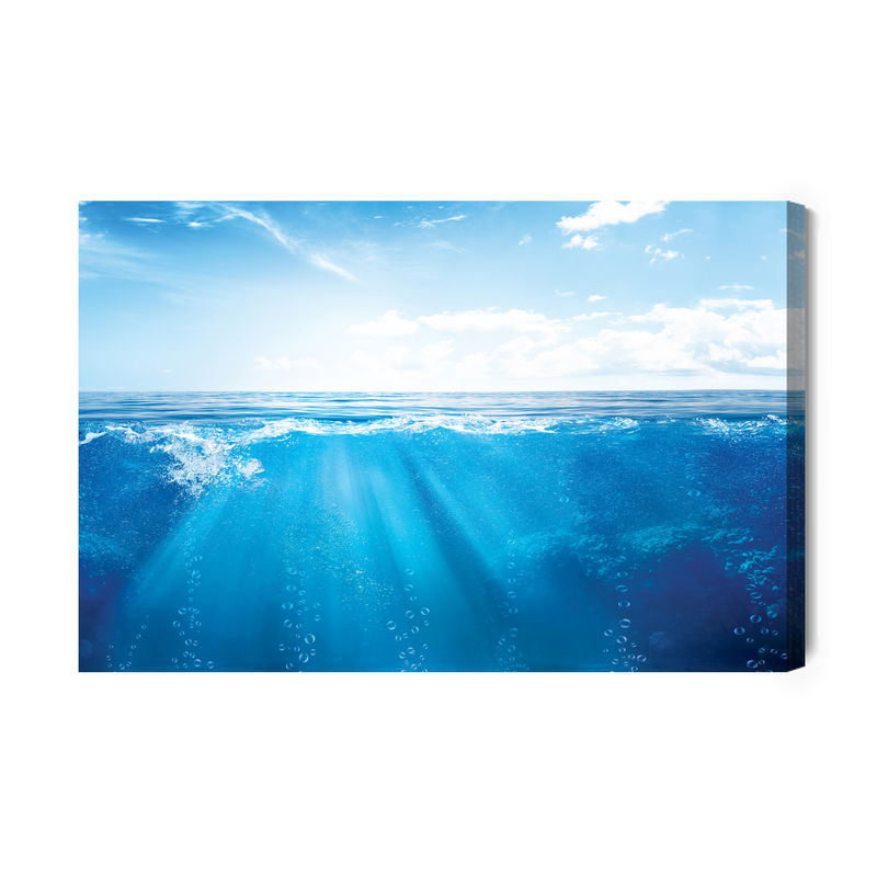 Ljuddämpande tavla - The beauty of the sea