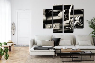 Ljuddämpande tavla - The dashboard