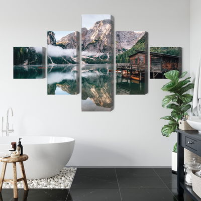 Ljuddämpande tavla - A cottage on the italian