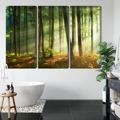 Ljuddämpande tavla - The rays of the sun