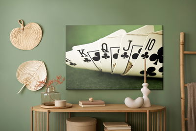 Ljuddämpande tavla - Royal flush