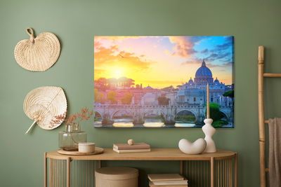Ljuddämpande tavla - Rome at sunrise