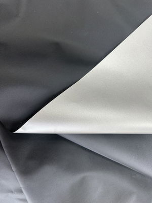 SilentDirect Silver Blackout - pimennyskangas polyesteristä