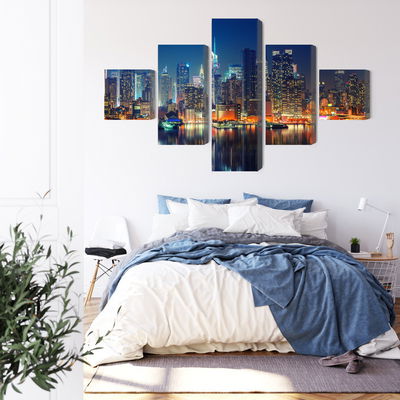 Ljuddämpande tavla - Panoramic view of manhattan