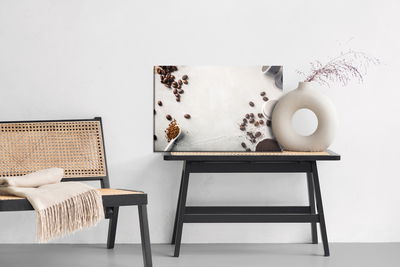 Ljuddämpande tavla - Various types of coffee