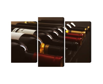 Ljuddämpande tavla - Delicious wine bottles