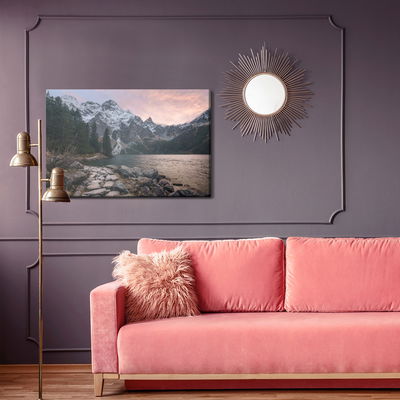 Ljuddämpande tavla - Majestic mountain landscape