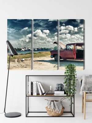 Ljuddämpande tavla - Panoramic view of havana