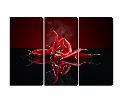 Ljuddämpande tavla - Red chili peppers