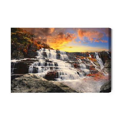 Ljuddämpande tavla - Pongour waterfall in vietnam
