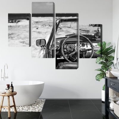 Ljuddämpande tavla - The interior of an old cuban