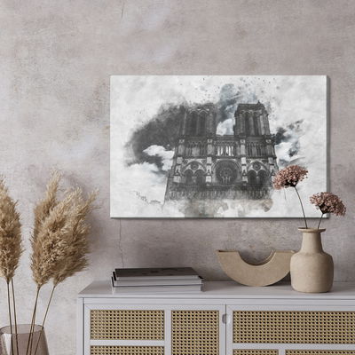 Ljuddämpande tavla - Notre dame cathedral, Paris