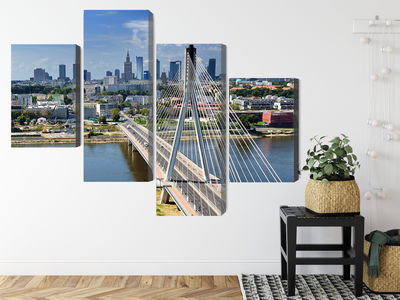 Ljuddämpande tavla - The bridge with the Warsaw