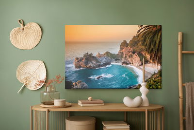 Ljuddämpande tavla - Tropical sea bay