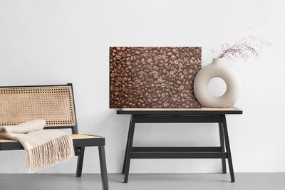 Ljuddämpande tavla - Freshly roasted coffee beans