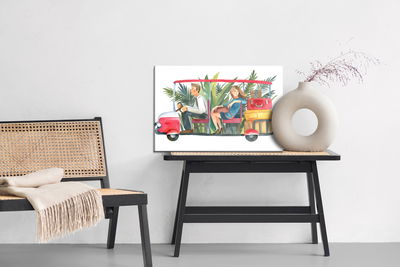 Ljuddämpande tavla - Hotel car