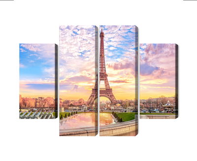 Ljuddämpande tavla - Eiffel tower in Paris