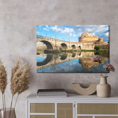 Ljuddämpande tavla - Castle of st. angelo in Rome