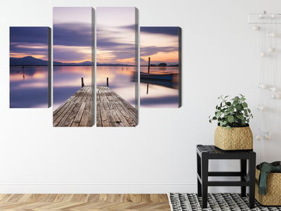 Ljuddämpande tavla - Sunset view