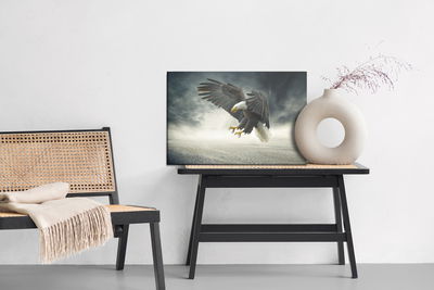 Ljuddämpande tavla - The eagle during the storm