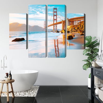 Ljuddämpande tavla - The Golden Gate bridge