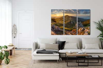 Ljuddämpande tavla - Bread mountain peak