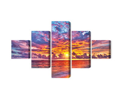 Ljuddämpande tavla - Picturesque sunset