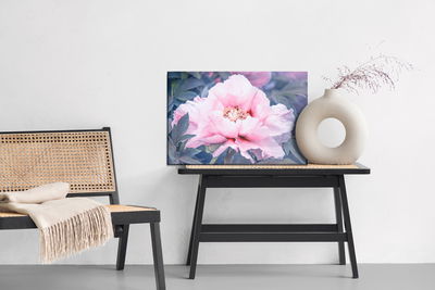 Ljuddämpande tavla - Peony in the garden