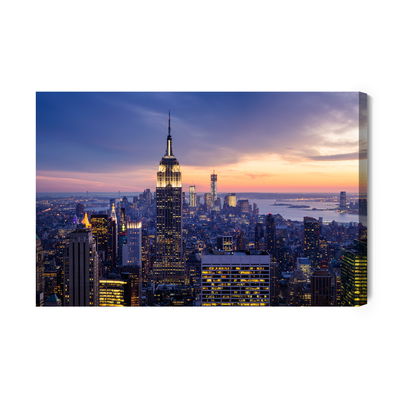 Ljuddämpande tavla - New York city skyscrapers