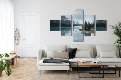 Ljuddämpande tavla - Ghost island in jasper