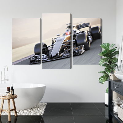 Ljuddämpande tavla - Formula 1 car