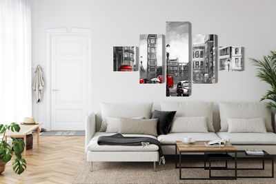 Ljuddämpande tavla - London street view