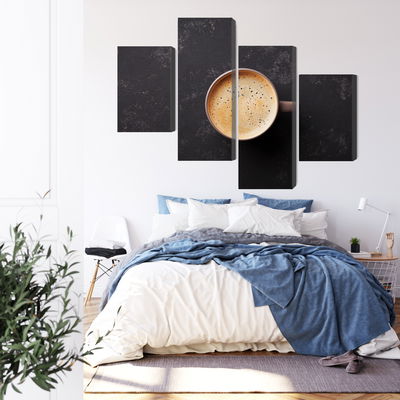 Ljuddämpande tavla - A cup of fresh coffee