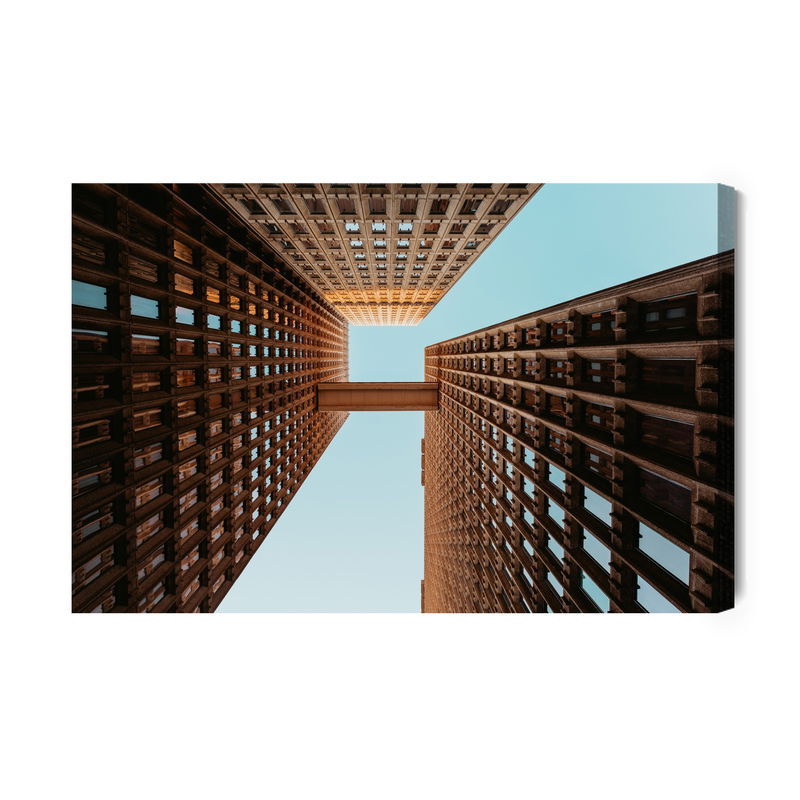 Ljuddämpande tavla - Huge building, view