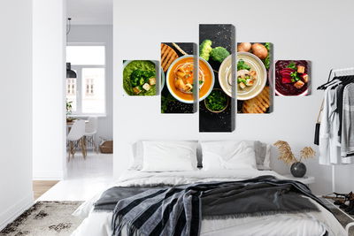 Ljuddämpande tavla - Vegetable cream soups