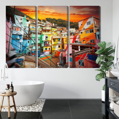 Ljuddämpande tavla - Rio de janeiro city center
