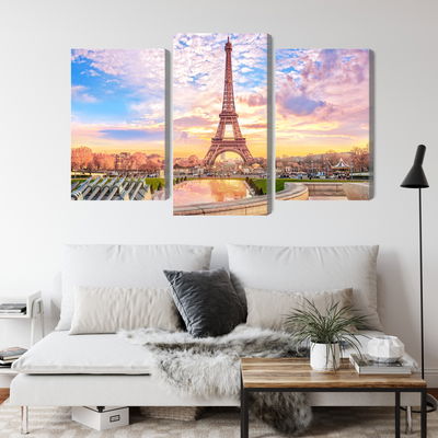 Ljuddämpande tavla - Eiffel tower in Paris