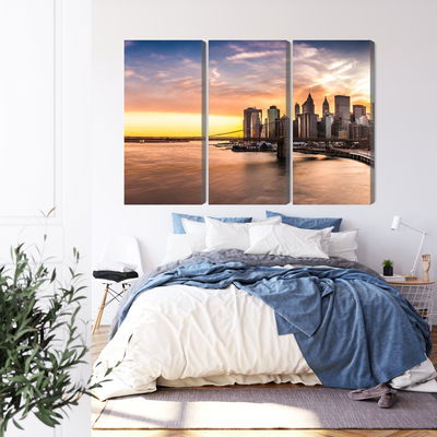 Ljuddämpande tavla - Panorama of the brooklyn