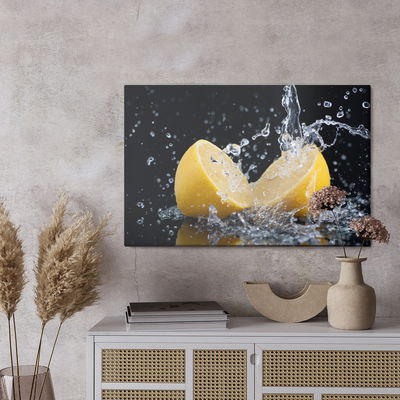 Ljuddämpande tavla - Of lemons in water