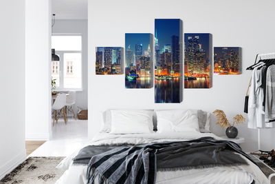 Ljuddämpande tavla - Panoramic view of manhattan