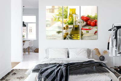 Ljuddämpande tavla - Jug with fresh oil