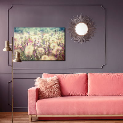 Ljuddämpande tavla - Flowers on the meadow