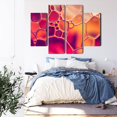 Ljuddämpande tavla - Water drops on a macro scale