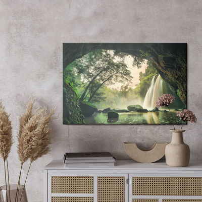 Ljuddämpande tavla - Waterfall in the khao yai